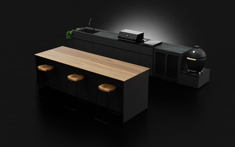 Kitchen-Island-With-Bar-Seating-And-Outdoor-Kitchen-Cabinets